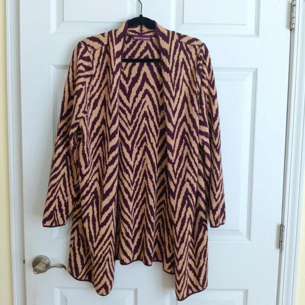 Jessica London Women's multi Cardigan Size 14/16